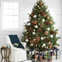 Christmas Tree Decorations Hanging Ball Christmas Decorations 12 Piece Flocked Christmas Balls Christmas Decoration SetMultiple Styles Of Christmas Tree Decorations Can Also Be Used for Other Party