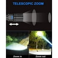 thumbnail image 4 of Flashlights Rechargeable with 3000mAh Battery,2Pack 50000 Lumens Super Bright LED Flashlight High Lumens,Adjustable Focus,Waterproof,Tactical Flashlights for Indoor Outdoor Camping, 4 of 7