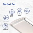thumbnail image 3 of Barbecue Plate Food Snack Plate Flat Platelat Bottom, Barbecue Plate, Square Plate, Restaurant?easy Clean, 3 of 5