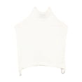 thumbnail image 1 of False Collar Detachable Breathable Sleeveless Cotton Knitting High-necked Design Perfect Matching Locking Collar for Sweaters White, 1 of 7
