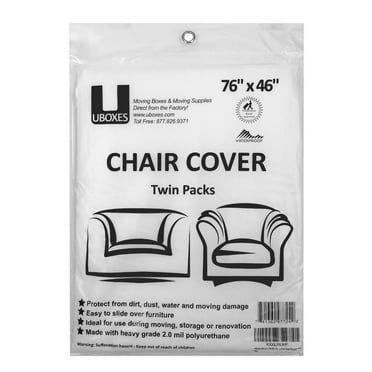 UBMOVE Chair Covers, 72x46", 2 Count, 1 Pack