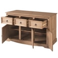 thumbnail image 4 of OS Home and Office Furniture Wood Buffet Sideboard in Corona Brown, 4 of 10