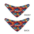 thumbnail image 3 of Sikiie Colorful Hawaii Palms Dog Bandanas-Dog Scarf Bib Kerchief Breed for Dogs and Small for Pets Gift-Medium, 3 of 5