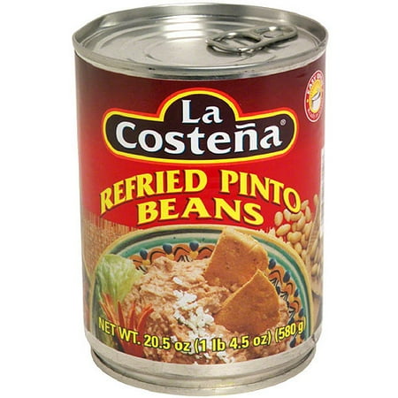 La Costena Refried Pinto Beans, 20.5 oz (Pack of 12)