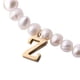 thumbnail image 2 of Pulseras Mujer de Perlas con Iniciales Oro 18k LuckyLy, Modelo Galia blanco UNITALLA, 2 of 6