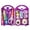ColorB, variant on DIY Puncher Craft Set for Kids Hole Punch Shapes with Leaf Star Heart Flower Cutters Arts Projects Toy, 8.6 inch, ColorA
