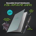 thumbnail image 3 of Cuaderno Rocketbook New Core Reutilizable Ejecutivo Gris, 3 of 8