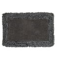 thumbnail image 5 of Better Trends 21" x 34" Premium Bathroom Rug 100% Cotton, Ultra Soft Bath Mat, Water Absorbent, Non-Slip Ruffle Border (Gray) Shaggy Border Collection, 5 of 6
