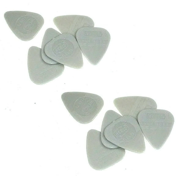 Herco Guitar Picks Holy Grail Flex 75 Reissue HE777P 12 Pack Unique Nylon Formula