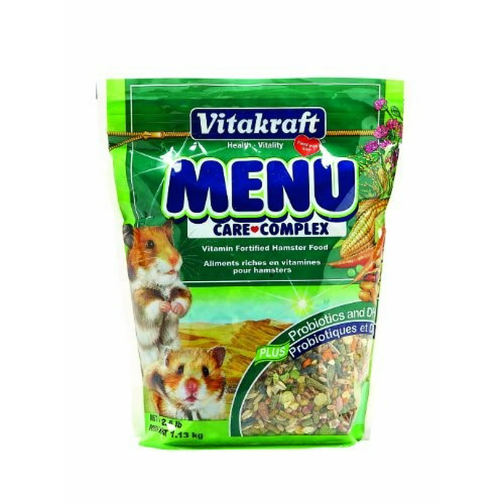 Vitakraft Menu Care Complex Hamster Food, 2.5 lbs.