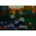 thumbnail image 2 of Jan Stanislawski 24x18 Black Ornate Framed Double Matted Museum Art Print Titled: Rhododendrons (1905), 2 of 5