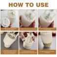 thumbnail image 2 of MasteelfCA 1 Set Moon Cake Molds Hand-press Moon Cake Decoration Molds Cookie Stamp Molds Moon Cake Making Mold, 2 of 8