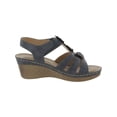 thumbnail image 3 of Good Choice Womens Beck Floral Open Toe Wedge Sandals, 3 of 3