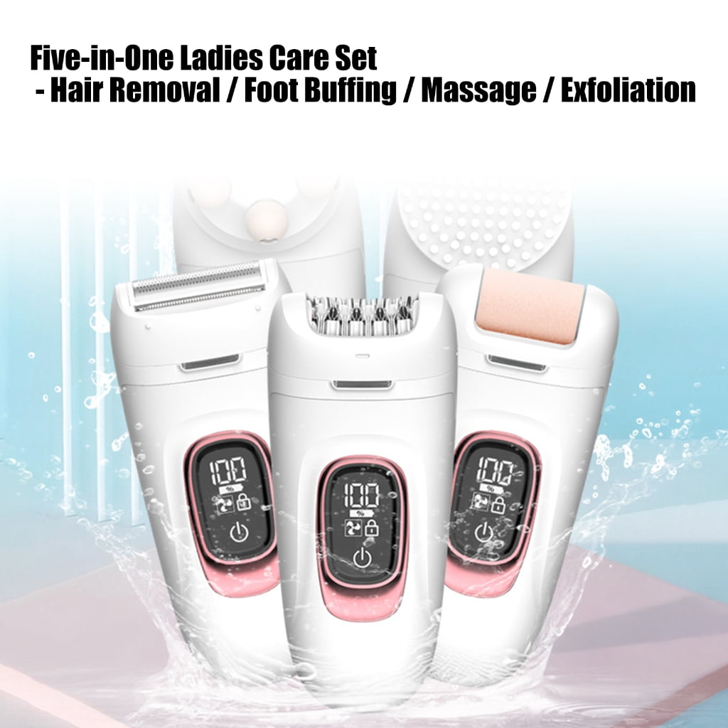 Miiottaa Rechargeable Body Hair Shaver Electric Hair Removal Device Leg Face Cleansing Massager Shaving Tool For Smooth Shaving