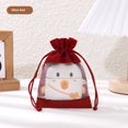 thumbnail image 1 of 5 Pcs Christmas Wedding Party Favor Bag, Jewelry Pouches with Drawstring, Drawstring Bags for Jewelry, Makeup, Candy, Desserts, 1 of 5