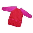 thumbnail image 1 of Thinsony Tablier Imperméable à Manches Longues pour Enfants, Peinture Artisanale, Cuisson, Alimentation, m, Rouge, 1 of 7
