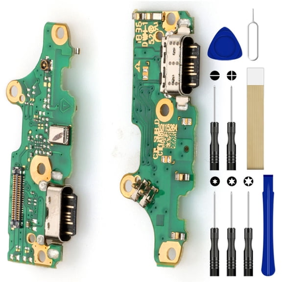 1 Pcs For Nokia 7.1 TA-1085 Replacement USB Charge Charging Port Flex Cable Tool