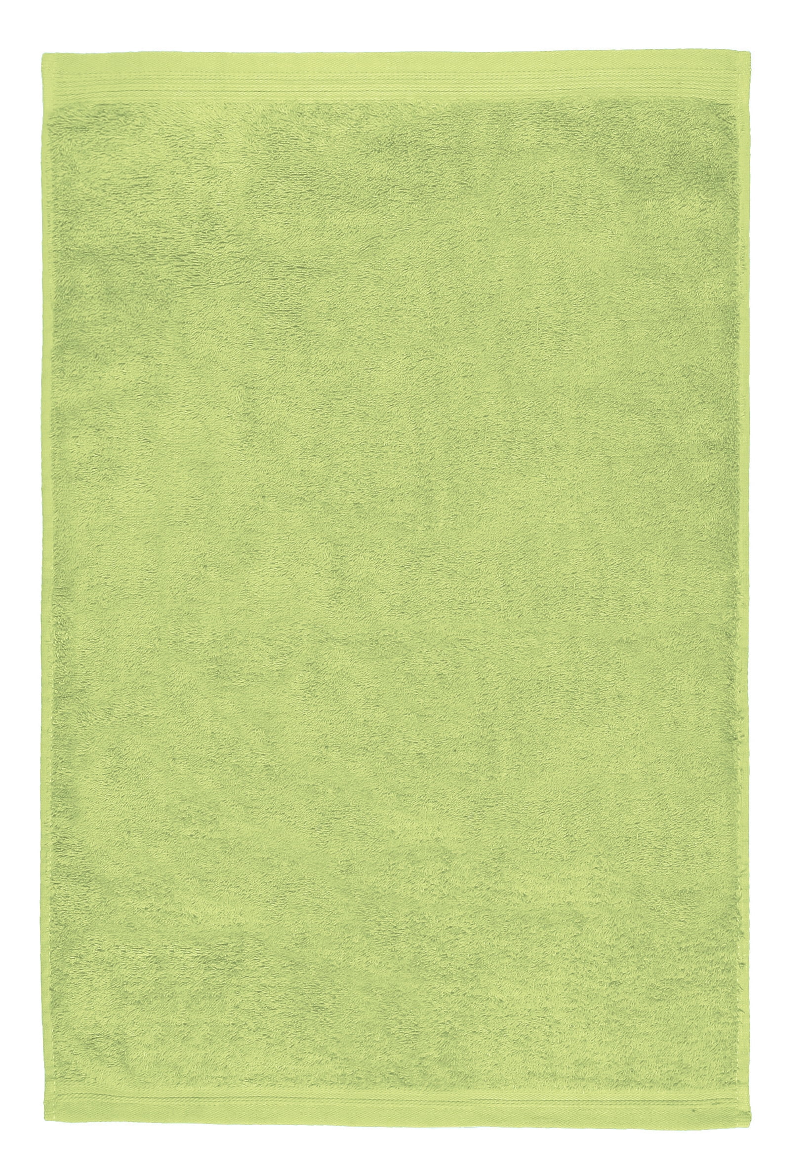 Premium 100% Cotton Towel Set of 8 Hand Towels 18" x 30" | 8 Ultra Soft and Highly Absorbent Hand Towels for Bath room, Gym, Hotel, Spa, Machine Washable | Color: Apple Green