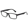 thumbnail image 2 of Newbee Fashion- Men Women Non Prescription Fashion Clear Lens Glasses Rectangular Frame, 2 of 3