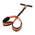 thumbnail image 4 of AWHAO Bande de Résistance à Pédale de Tension Réglable avec Poignée Corde Extensible en Latex pour la Maison Tangerine, 4 of 9