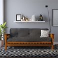 thumbnail image 2 of DHP Matelas Futon en Microfibre 8 Pouces Gris, 2 of 8