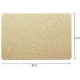 thumbnail image 4 of Alfombrilla de ducha antideslizante, alfombrilla de baño de textura suave, alfombrillas de baño cómodas y antideslizantes de fácil drenaje, alfombrillas de baño de esponja vegetal de PVC de secado, 4 of 8