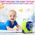Evjurcn Crawling Snail Baby Toy Walking Tummy Time Snail Toy for Babies