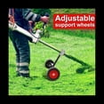 thumbnail image 4 of Lawn Mower Support Wheel Backpack Weeder Handheld Support Frame Portable Support Wheel Lawn Mower Auxiliary Wheel, 4 of 6