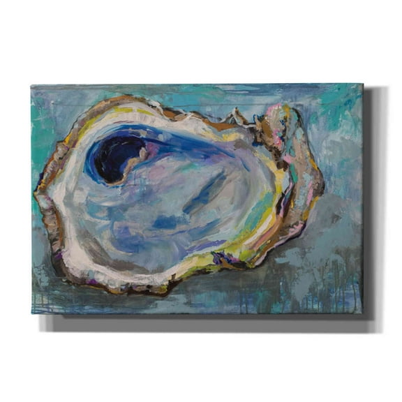 Epic Graffiti "Oyster Two" by Jeanette Vertentes, Canvas Wall Art, 26"x18"