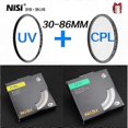 thumbnail image 2 of Slim Circular Polarizer & UV Filter Kit for Camera Lenses, 30-86mm Thread Size, 2 of 5