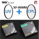 thumbnail image 2 of Slim Circular Polarizer & UV Filter Kit for Camera Lenses, 30-86mm Thread Size, 2 of 5