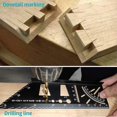 thumbnail image 5 of (21.5*7.2*6.2cm)aluminum Alloy Square Measuring Ruler For Woodworking - 3d Miter Angle Measuring Tool 45-90 Degree Carpenter Ruler, Gifts For Men, Dad, 5 of 5