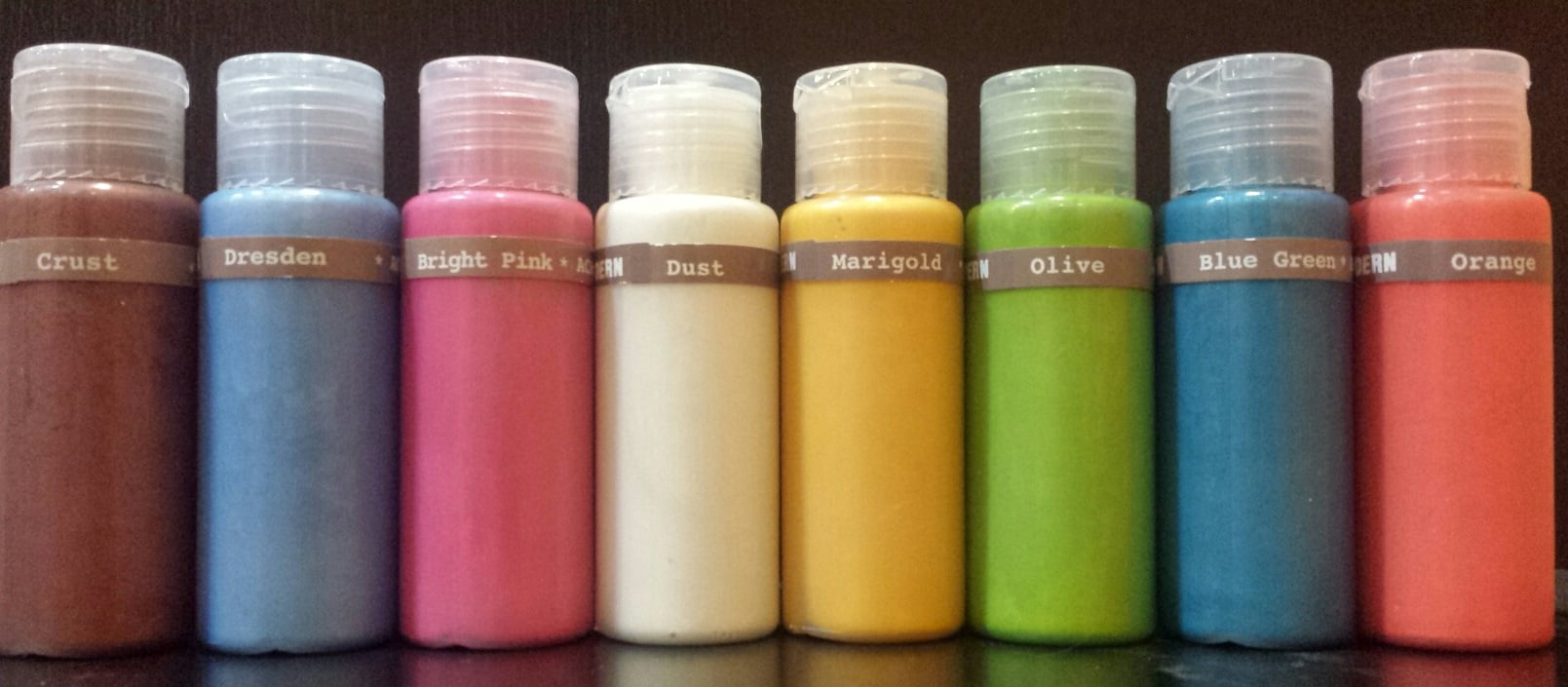 Kid Made Modern Shimmer Shine Paint, 8ct Acrylic Shine Paints, 2oz