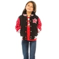 thumbnail image 4 of unik Veste Universitaire pour Fille avec Manches à Pois (petit (5/6), Rouge), 4 of 4