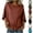 #02 Wine, variant on Breathable Loose Fit Tops for Women Crew Neck Batwing Half Sleeve Shirts Cotton Linen Elastic Banded Hem Casual Daily Summer Blouses, #02 Mint Green, XL