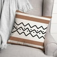thumbnail image 3 of Creative Products Zig Zag Dots 18 x 18 Spun Poly Pillow, 3 of 3