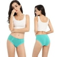thumbnail image 5 of Asoul Women's Cotton Underwear Soft Stretch Hipster Underpants Packs of 5, 5 of 6