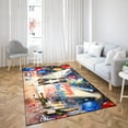 thumbnail image 4 of Happy New Year Bernese Mountain Dog Chills on Year-End Party Indoor Rug Berner Lover Gifts Carpet Living Bed Room Sofa Home Decor - 12023, 4 of 5