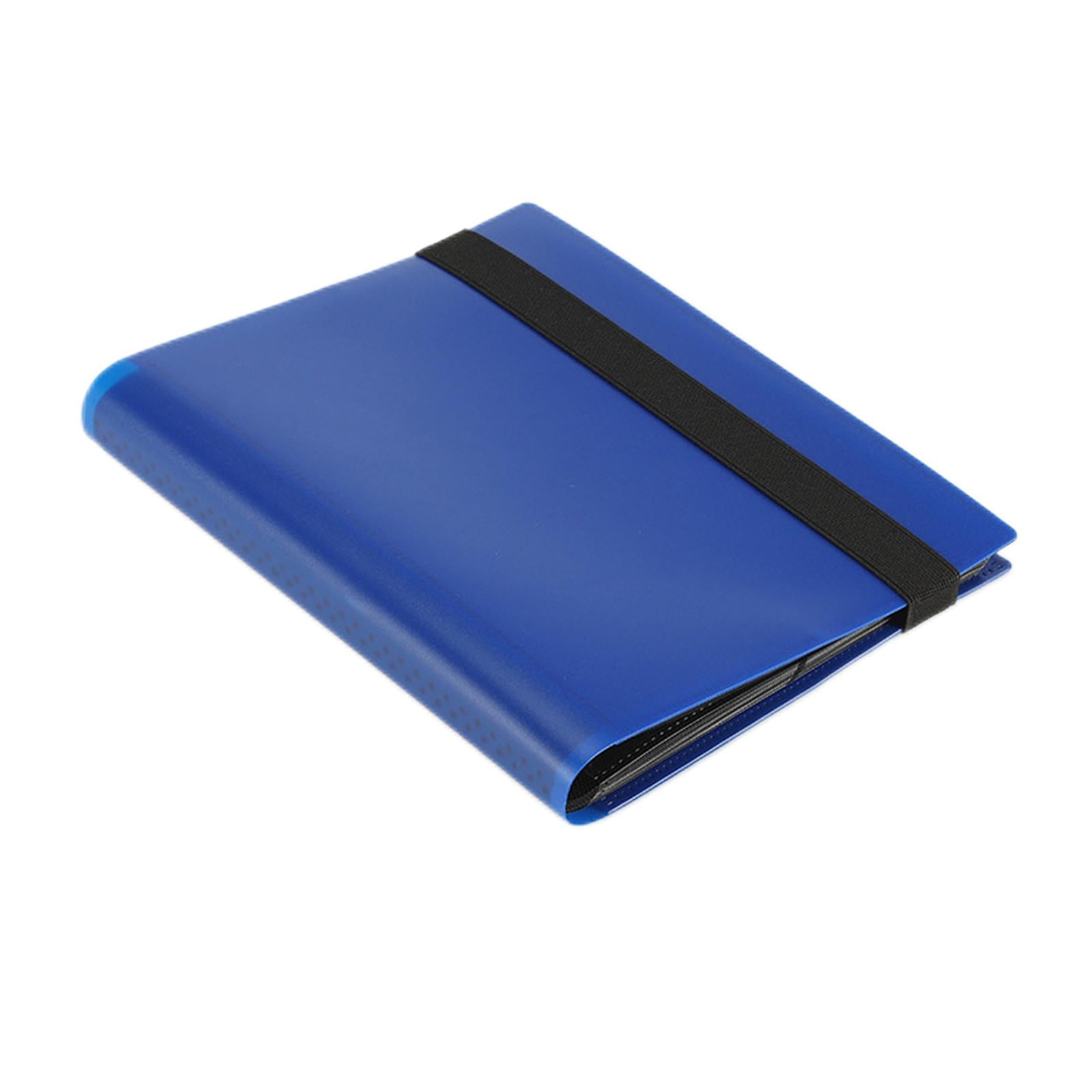 Card Case Binder Card Storage Sleeves 160 Card Pocket Binder 20 Sheet