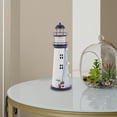thumbnail image 4 of MasteelfCA LED Lighthouse Shape Candle Lantern Mediterranean Style Iron Candle Holder for Desktop Furniture Home Decoraton, 4 of 9