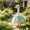 Green, variant on YingYouFu Goose Clothing Set, Garden Puffy Skirt Outfit for Statue Decor, Decorative Goose Apparel for Outdoor Yard Garden Patio Holiday Decoration