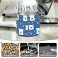 thumbnail image 6 of Yayeee Ashtray with Lid for Cigarette Smokeless Stainless Steel Home Ash Holder, White Polar Bear, 6 of 7