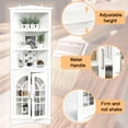 thumbnail image 5 of Corner Storage Cabinet with 90° Right Angle / Fit Well with Wall in Any Room, 5 of 6