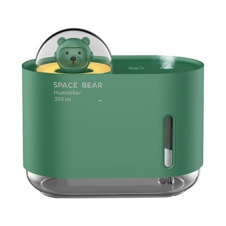

TFDZ Vaporizer Humidifier Air Humidifier Mini Usb Air Light Spray Humidifier Home Aromatherapy Single Spray Humidifier 300ML Green
