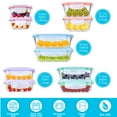 thumbnail image 5 of Glass Food Storage Airtight and Leakproof Containers Set 20 Pieces, 5 of 7