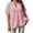 Pink, variant on Women Oversized Cardigan Sweaters Short Sleeve Button Down Casual Lightweight Loose Knit Cardigans
