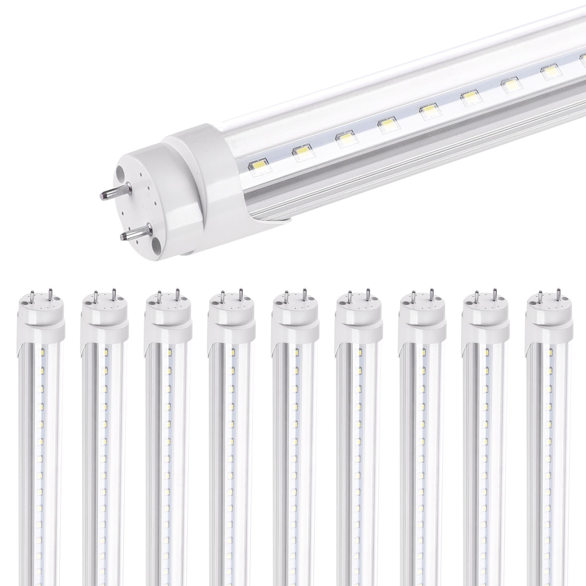 5 x LED T8 Tube 5ft Retrofit Fluorescent Replacement Milky Cover White 