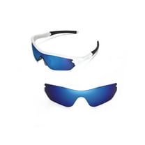 Walleva Ice Blue Polarized Replacement Lenses for Oakley Radar Edge Sunglasses