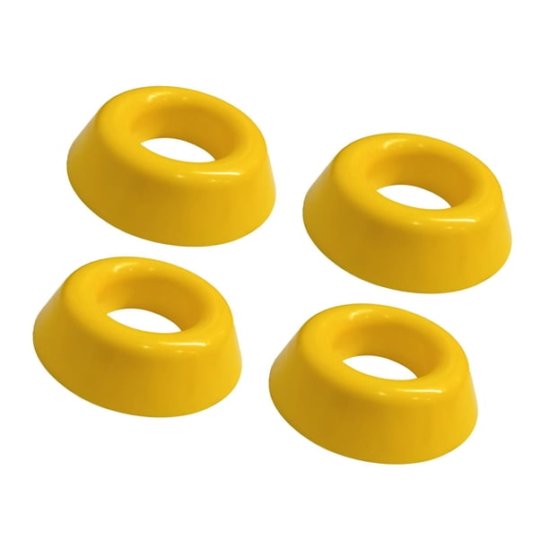 4 soportes para balones deportivos que ahorran espacio, son resistentes, prácticos y de primera calidad. Amarillo