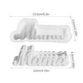 thumbnail image 3 of Jarrón con forma de mamá, silicona, para hacer jabón, cuentas aromáticas, ambientador para coche, colgante, vela, resina, cemento, yeso, adornos decorativos, día, 3 of 7
